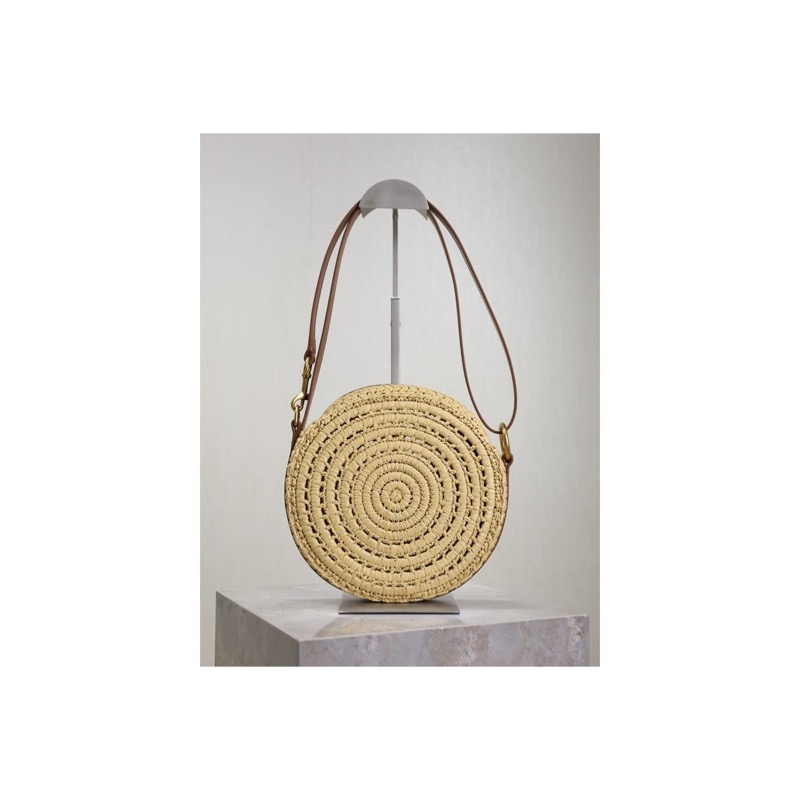 Saint Laurent Cassandre Woven Bag