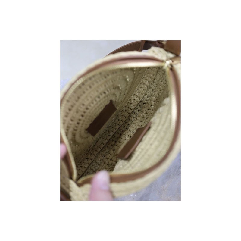Saint Laurent Cassandre Woven Bag