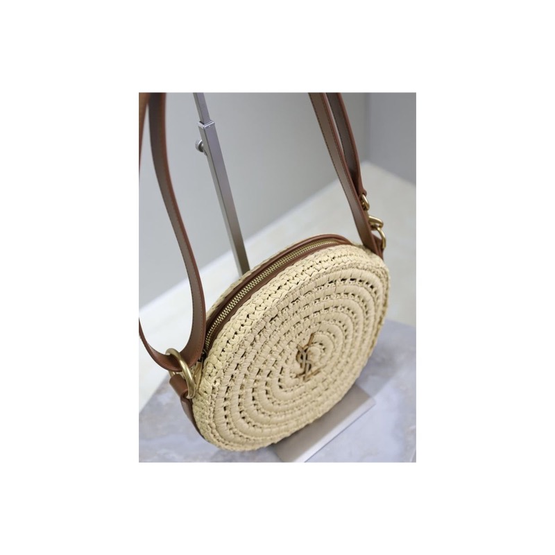 Saint Laurent Cassandre Woven Bag