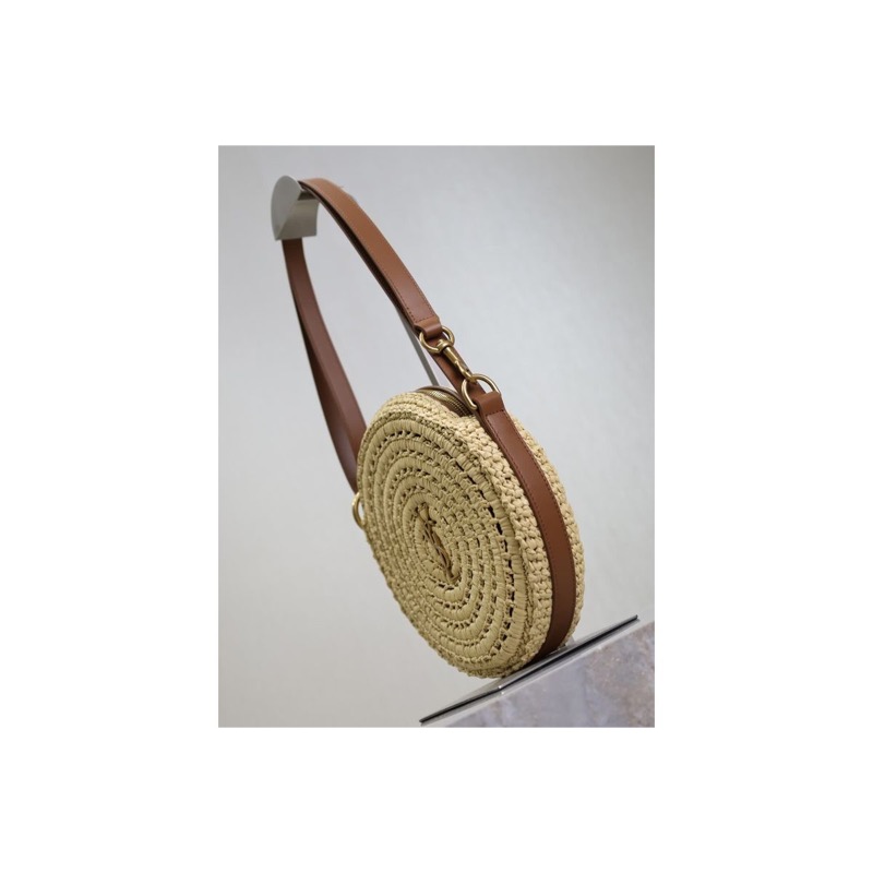 Saint Laurent Cassandre Woven Bag