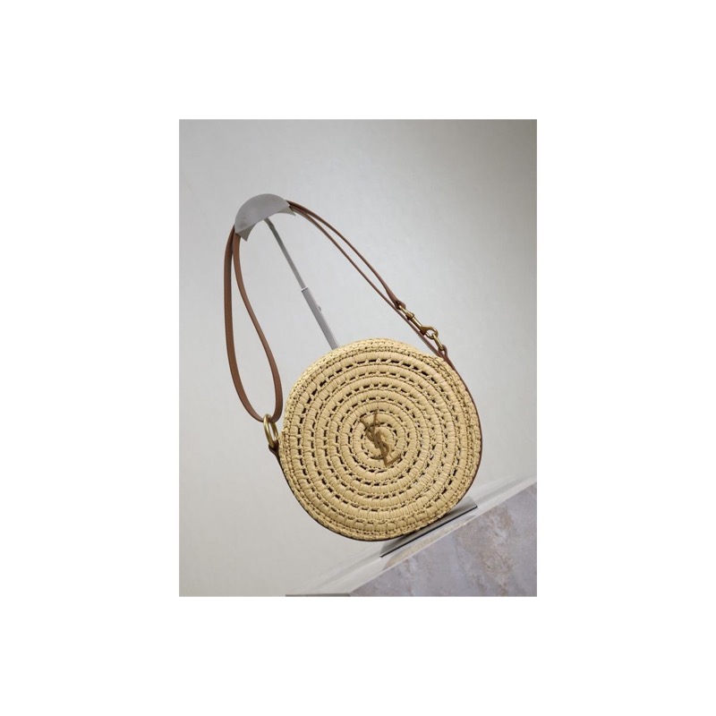 Saint Laurent Cassandre Woven Bag