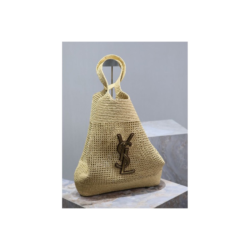 Saint Laurent Icare Woven Bag