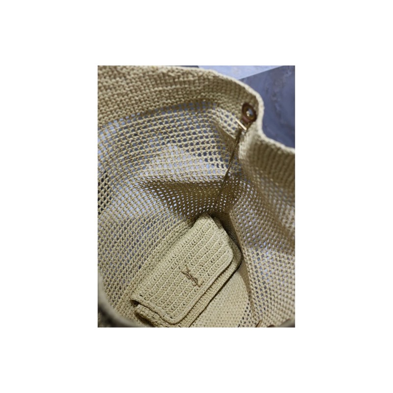 Saint Laurent Icare Woven Bag