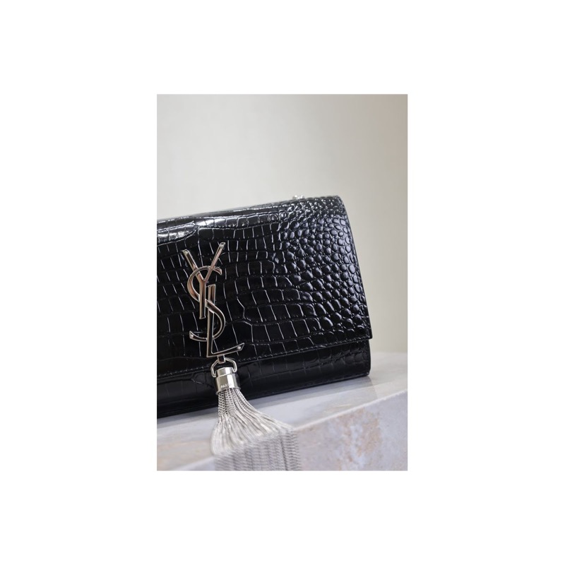 Saint Laurent Envelope Monogram Bag