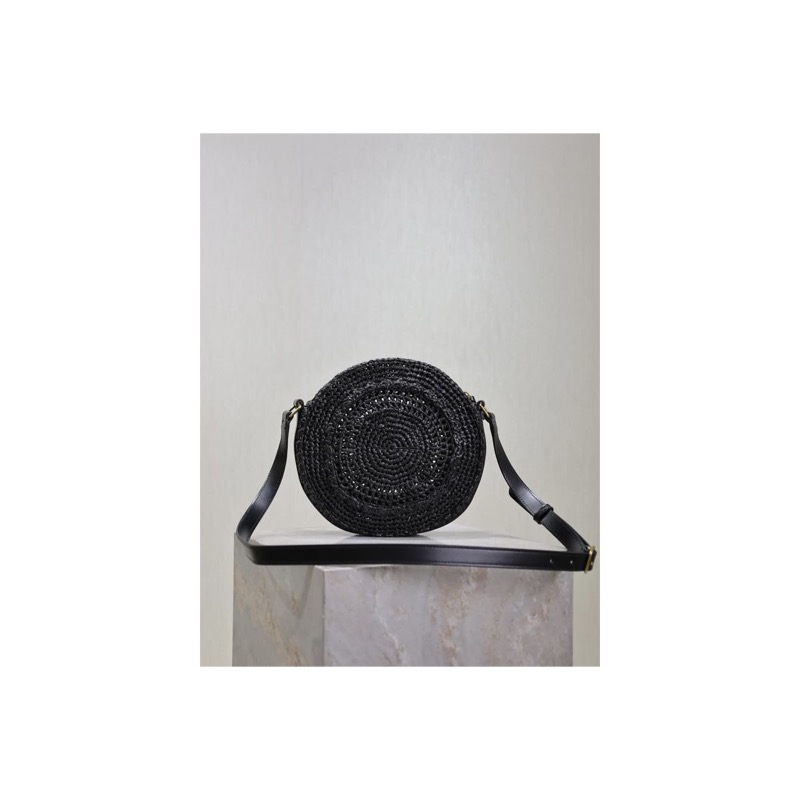 Saint Laurent Woven Crossbody Bag