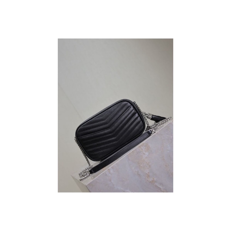 Saint Laurent Quilted Crossbody Bag
