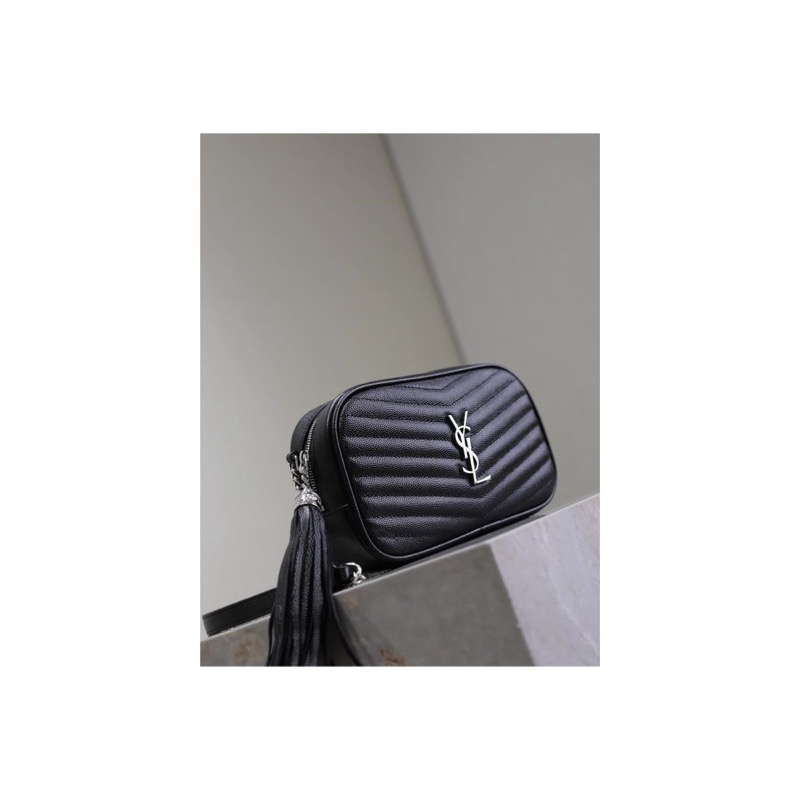 Saint Laurent Quilted Crossbody Bag