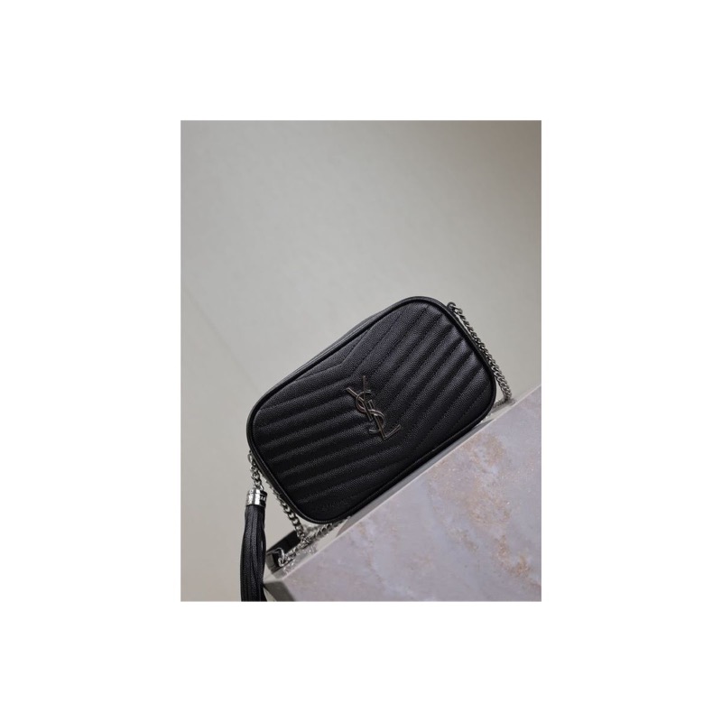 Saint Laurent Quilted Crossbody Bag