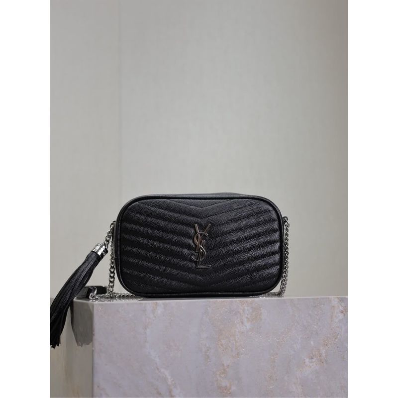 Saint Laurent Quilted Crossbody Bag