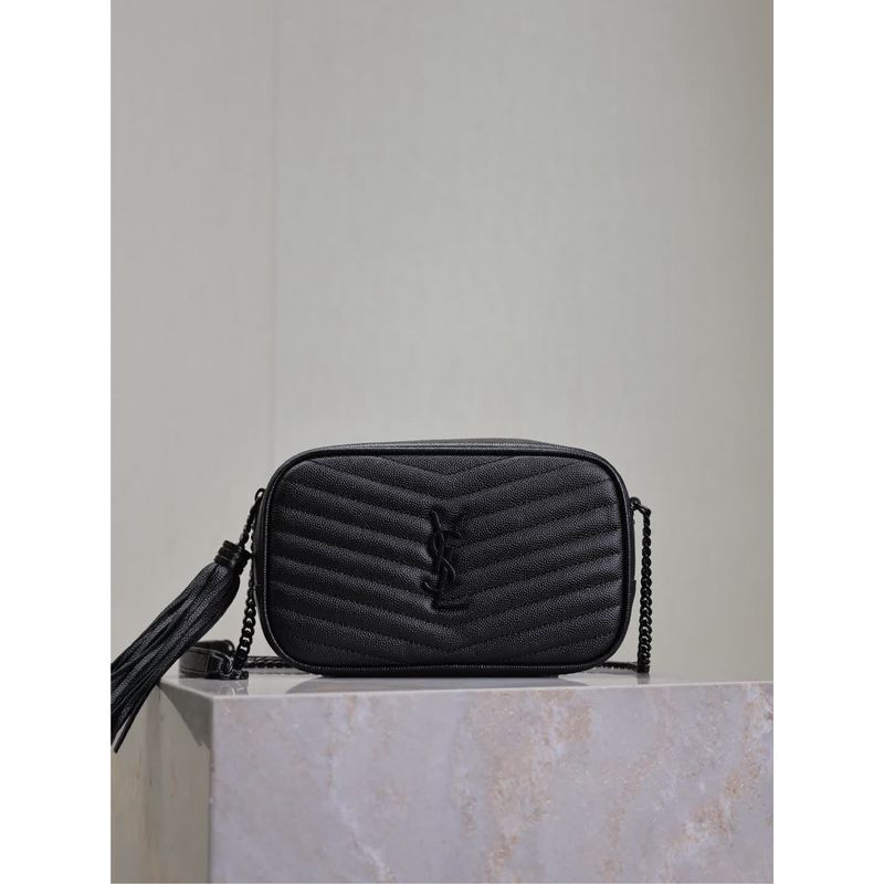 Saint Laurent Quilted Shoulder Bag