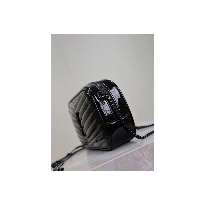 Saint Laurent Quilted Crossbody Bag
