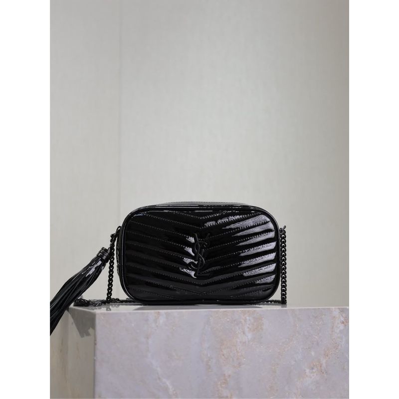 Saint Laurent Quilted Crossbody Bag
