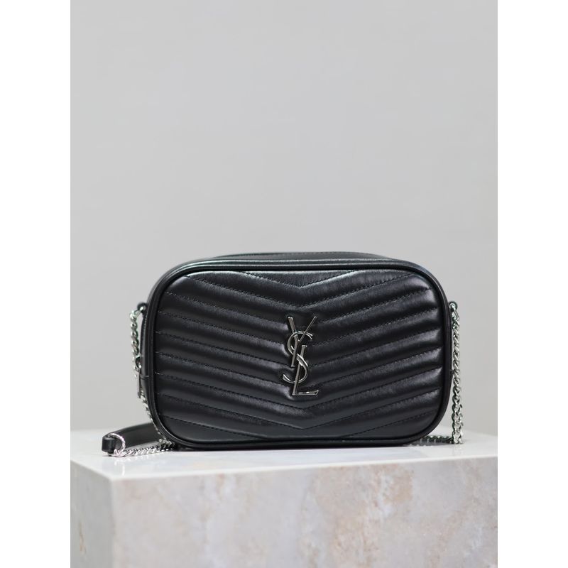 Saint Laurent Quilted Crossbody Bag