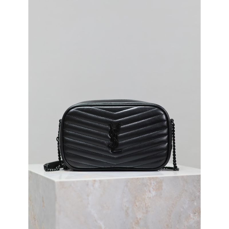 Saint Laurent Quilted Crossbody Bag