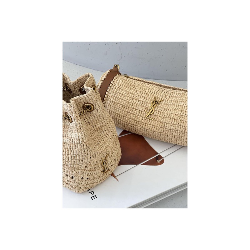 Saint Laurent Woven Handbag