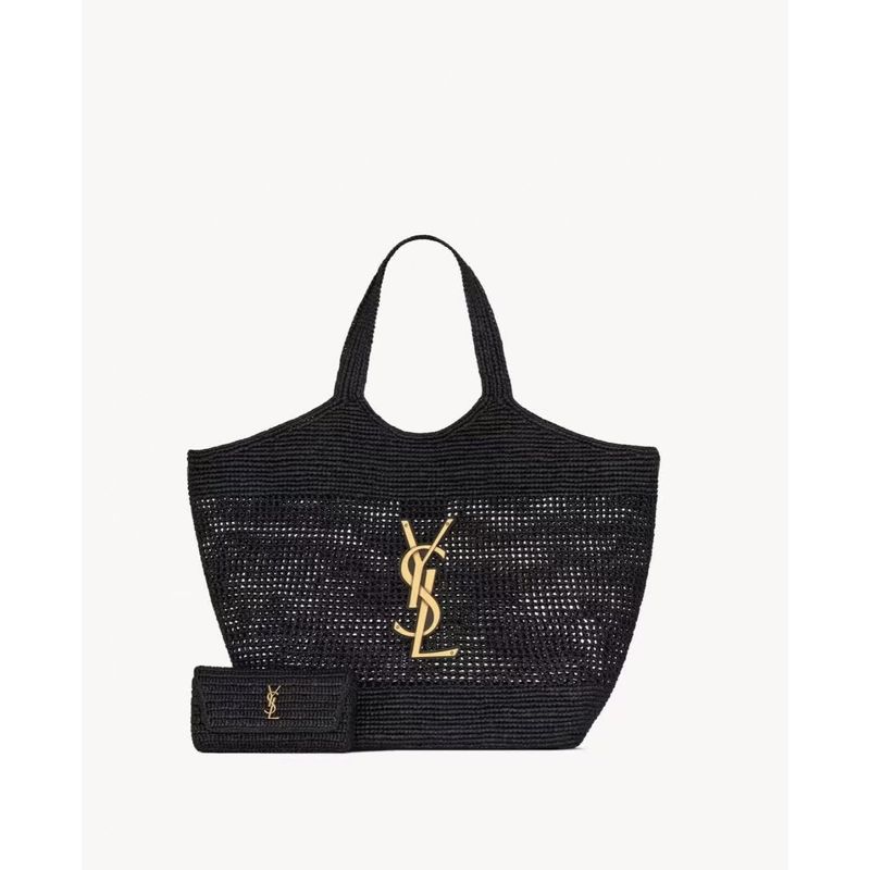 Saint Laurent Icare Woven Bag