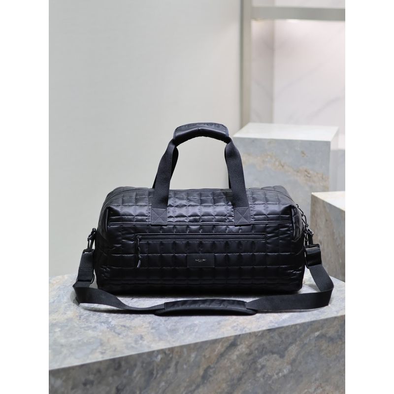 Saint Laurent Check Duffle Bag