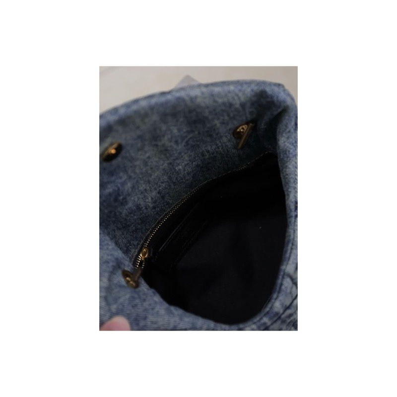 Saint Laurent Loulou Denim Bag