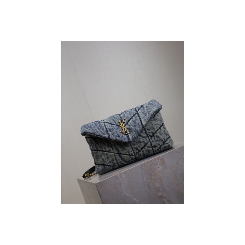 Saint Laurent Loulou Denim Bag