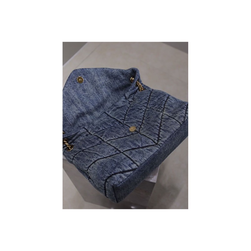 Saint Laurent Loulou Denim Bag
