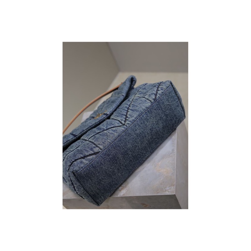 Saint Laurent Loulou Denim Bag