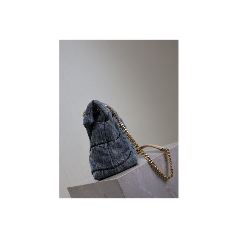 Saint Laurent Loulou Denim Bag